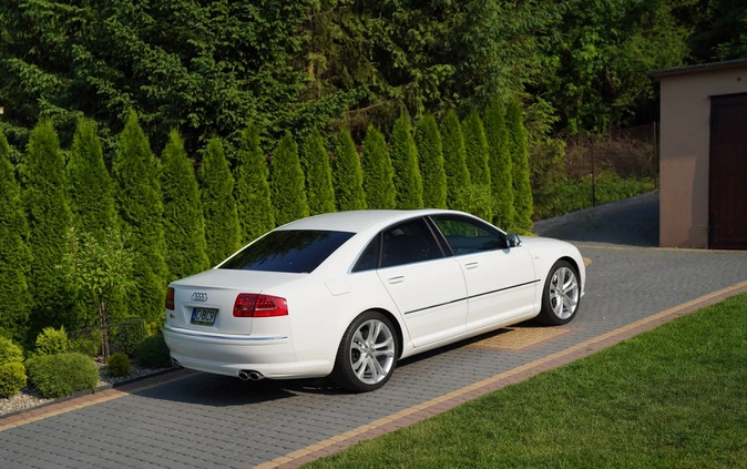 Audi S8 cena 139900 przebieg: 73000, rok produkcji 2008 z Kalisz małe 781